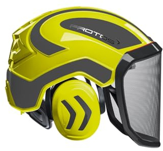 Protos Integral Forest Casque Forêt Jaune Fluo/Gris Foncé