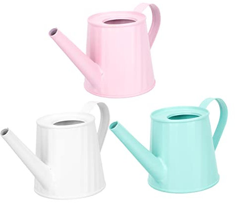 Cabilock 3st Kleiner Wasserkocher Mini-gießkannenspielzeug Minimalistisches Gießkanne Aus Metall Mini-hausgießkanne Wasserkocher Für Gartenbewässerung Schmiedeeisen Kind Anlage