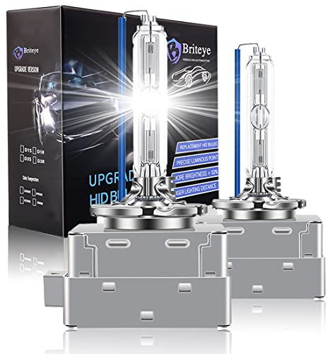 Briteye Bombillas Xenon D1S 35W 8000K Azul Frío Faros de Coche (2pcs)