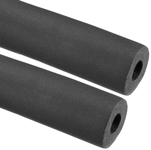 PATIKIL Rohrisolierungs-Schaumstoffschlauch, 60 mm, Innendurchmesser, 100 mm, 2 Stück, 1,8 m Rohrisolierung, Schlauchabdeckung für Winterbewässerung im Freien