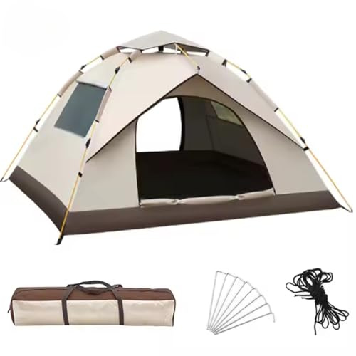 Inuitz Tienda de Campaña para 2 o 3 Personas – Ligera, Resistente e Impermeable – Montaje en 10 Segundos – Ideal para Camping y Senderismo
