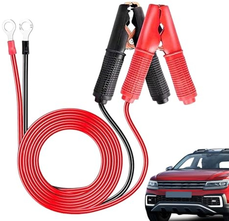 Autobatteriekabel | Schweres Überbrückungskabel mit Alligator-Clips | Sicherungskabel Booster für Sicherheit für Auto, LKW, SUV, Automobil, Notfallgebrauch