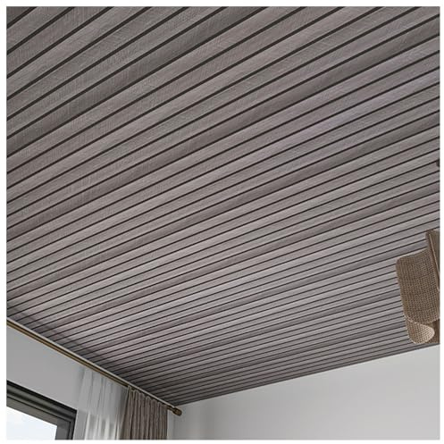 Pannelli per Controsoffitto - Adesivi Pannelli Soffitto Stacca e Attacca, Rotolo Carta da Parati Per Soffitto 2.6mm PVC, Carta da Parati Adesiva Muro Moderna per Camera da Letto,Soggiorno Soffitto