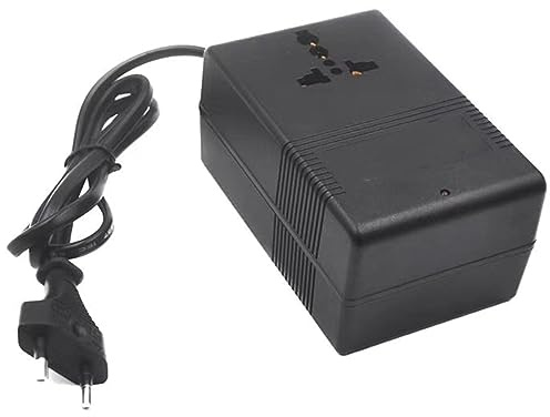 HuddleGlow Convertisseur de Tension 200 W Transformateur Abaisseur 220 V à 110 V CA Abaisseur de Tension de Voyage Transformateur Convertisseur Prise Ue