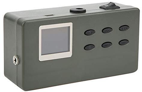 Generic Elektrisk Fågelljudspelare Slitstark Utomhushögtalare med LCD-skärm för Fågelskådare ABS Multicolor 860g