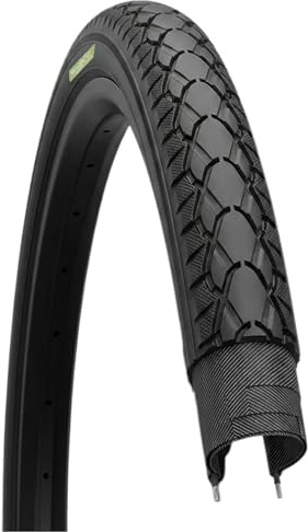 1 COPERTONE NERO 28 x 1 1/2 (40-635) PNEUMATICO BICICLETTA GOMMA STRADALE CITY BIKE BICI TREKKING 28 POLLICI