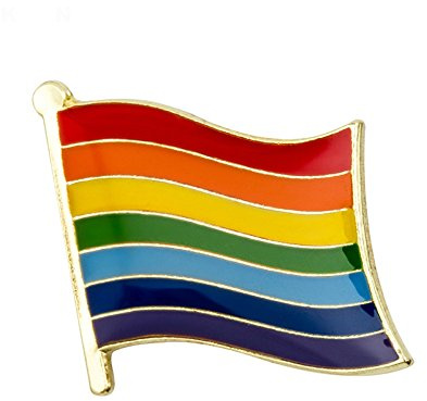 Gay Pride Regenbogen Nation LGBT Flagge Metall Button Badge Pin Pins Anstecker