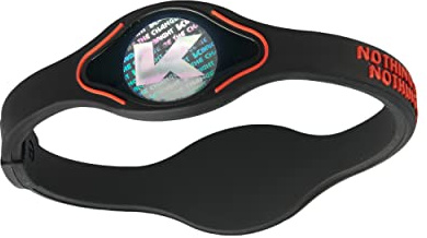 K-BRIGHT Unisex Power Silikonarmband mit Hologram umweltfreundliches hautverträglich Armband Herren Armband Damen Motivationsarmband Sportarmband