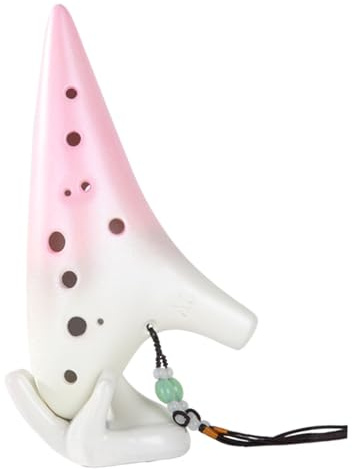 Ocarina Instrumento Ocarina 12 Agujeros Profesional Principiante Gradiente Color Alto C Ocarina(Style 1)