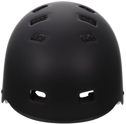 BESTonZON Adult Skateboard Helmet Breathable Sports Helmet Ventilation Black m Size Protective Gear for Skating and Inline Roller Sports