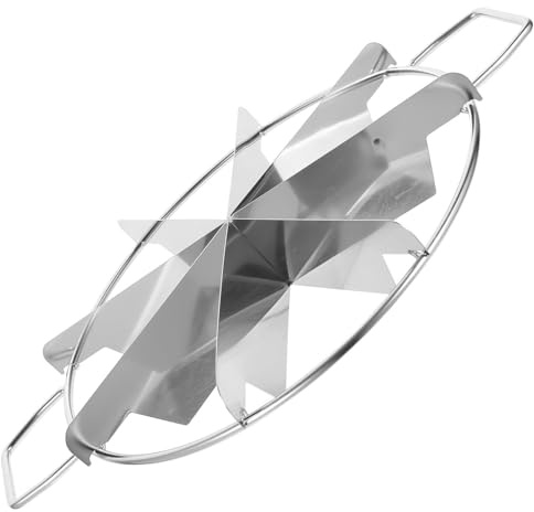 Ipetboom Tagliapasta per Torte in Acciaio Inox 8 Fette Manico Laterale Ergonomico Divisore e Palette per Porzioni Uniformi Utensile da Cucina per Feste e Pasticceria Professionale