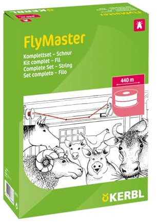 cit Kerbl 299777 Flymaster Fliegenschnur Ersatzrolle, 440 m