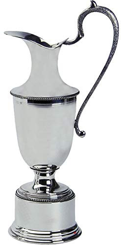I LUV LTD Zinn Golftrophäe Claret Krug Poliertes Zinn 20cm Möglich für Gravur