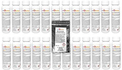 Saunaaufguss Set 24 x 125 ml von well2wellness® + gratis 10g Mentholkristalle - freie Wahl aus über 60 Saunadüften