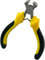 AERZETIX - C45823 - Pince Mini Coupante Frontale/Cutter/Tenaille 110mm - Poignée Antidérapante Bi-Matière - Outillage Coupante/Accessoire à Main - DIN 5743 - en Acier/CR-V/