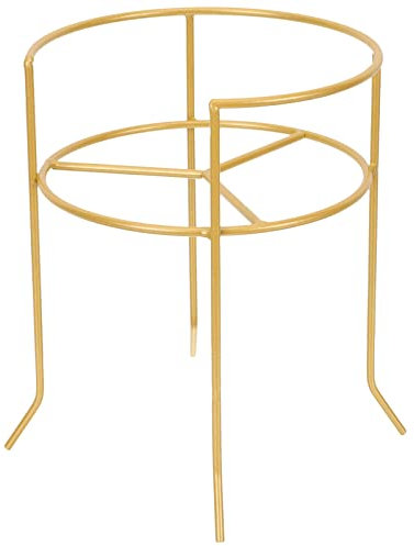 Veemoon Soporte Metálico para Recipientes De Bebidas Soporte para Dispensador De Bebidas Color Dorado para Fiestas y Eventos como Bodas De Bar