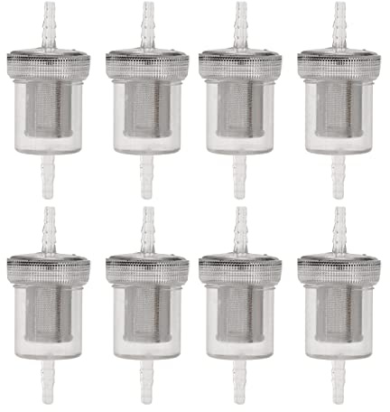 8 teiliger Kraftstofffilter für Webasto Heizung, Inline Kraftstofffilter Kit Als Ersatz für Eberspacher Lufterhitzer, Kraftstofffilter Kit für Webasto Lufterhitzer