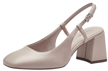Tamaris Damen Sling Vegan Blockabsatz; Powder/rosa; 38