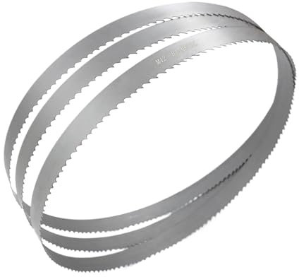 Lames de scie à ruban M42 10-14 TPI, lames de scie à métal 13x0,6 mm, lames de scie à ruban compactes 1/2'' for bois dur et métal(1640mm)