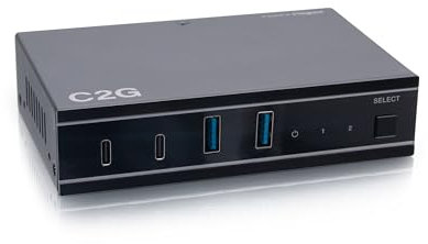 C2G 2x4 USB-C Switch With 2 USB-C Inputs To 2 USB-C And 2 USB-A Device Ports - USB 3.2 GEN 1 (5GBPS)