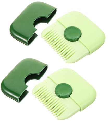 FRCOLOR 2pezzi Pettine Trimmer Portatile Per Strumento Multifunzionale Per Rimozione Punte e Sfoltitura Per Acconciature