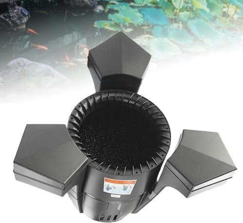 Écumoire flottante à aspiration, nettoyeur automatique de piscine, robot écumeur et clarificateur de piscine, aspirateur de bassin, épuisette à feuilles pour piscine, pour bassin à poissons, pis