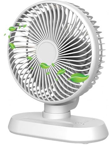 Ventilateur de bureau USB, petit, silencieux, puissant, pour la maison, le bureau, la voiture, les voyages, l'intérieur, l'extérieur, mini ventilateur de table portable personnel à 3 vitesses