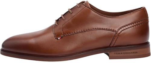 Tommy Hilfiger Homme Hilfiger Leather Dress Shoe Fm0fm05777 Chaussures Derby