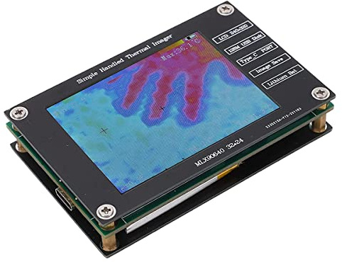 Janasiba 1 caméra thermique PCS, caméra thermique 2,8, caméra infrarouge, 320 x 240-40 ℃ jusqu'à +300 ℃, puce flash SPI intégrée, charge USB-C
