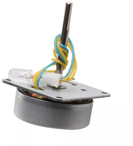 WIIYENA Mini 3V-24V Electric Wind Turbine Motor Generator Generators Blade Power Generation LED Light DIY Wind Generator, Home Improvement Parts