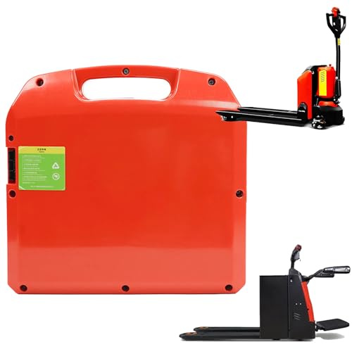 HJGHY Batterie pour transpalette 24 V 20Ah 30Ah 40Ah 60Ah Batterie pour Chariot élévateur 48V 20Ah 30Ah Batterie au Lithium avec Interrupteur pour Les séries CBD15J-LI-S LI3/CBD15-E1C1L,24v20ah