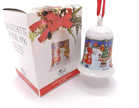 Porzellanglocke Weihnachtsglocke 1996 - Hutschenreuther - in OVP -