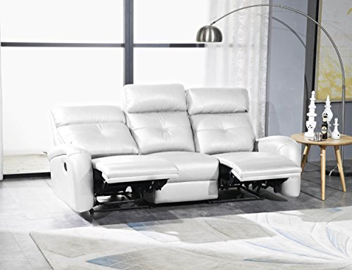 Mapo Möbel Voll-Leder Fernsehsofa Relaxsofa 3-Sitzer 5130-3-2149