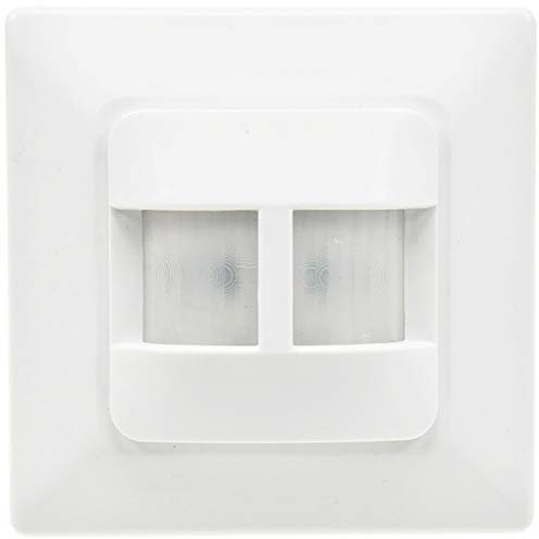 Détecteur de mouvement I encastrable I LED compatible avec une portée de 9 m - Technologie 2 fils - IP20 I remplace un interrupteur