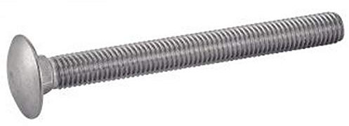 25X Flachrundschrauben m. Vierkantansatz Edelstahl A2 16x70 M16 DIN603
