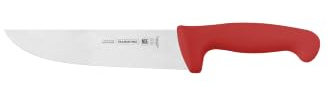 Tramontina Cuchillo para Carne Profissional Master en Acero Inoxidable Rojo 18 cm