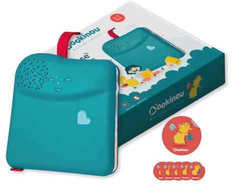 Bookinou - Lecteur de livres dès 2 ans, qui lit ses livres avec la voix de sa famille