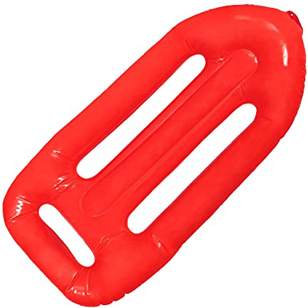 Boland 52163 – uppblåsbar livräddningsbräda, storlek 73 cm, räddningssimmare, kustvakt, vattenvakt, dekoration, poolfest