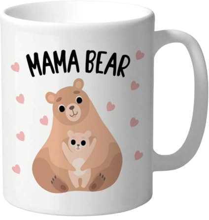 Wanky Candles Mummy Mug | Mama Bear New Presents for Mum | Novelty Mugs Women from Daughter | Christmas Mug Funny Present Mothers Day | Best mom Mother Birthday | Step Moms mam CMUG59