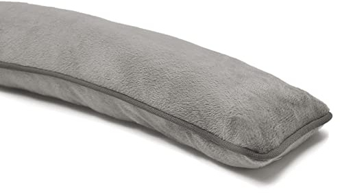 Zugluftstopper für die Tür Windstopper Luftstopper Stopper Türbodendichtung Tür Isolierung Luftzugstopper Türdichtung Dichtung Plüsch 90cm - Energie sparen mit Luftzugstopper (Taupe)