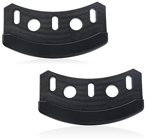 2 Stück M135188 Schneefräse Composite Skid Shoes für John Deere 106,7 cm, 111,8 cm, 117,8 cm, 119,8 cm Schneefräse – Ersatz für M46530 GXH3045 AM31235, passend für Modell L 100 110 111 118 120 130 E