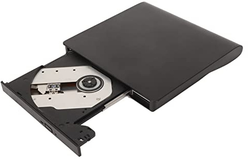 GOWENIC Lecteur DVD Externe, Lecteur CD DVD Portable USB 3.0 Graveur de CD ROM, Lecteur DVD Ultra Fin à Haute Transmission pour Ordinateur de Bureau Ordinateur Portable Ordinateur Portable