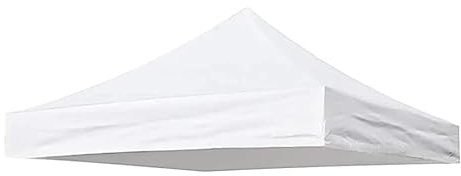 Toile pour Tonnelle 3x3 Toile Rechange Tonnelle, Bache Tonnelle 3x3, Toit Tonnelle 3x3, Toile de Tonnelle 3x3, Bache pour Tonnelle, Toile pour Tonnelle 3x3 Imperméable 3x3m White