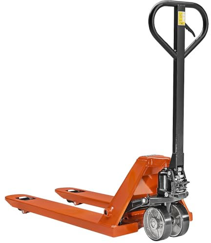 eurokraft basic | Carrello elevatore manuale | portata 2500 kg | rulli forche singoli in poliuretano