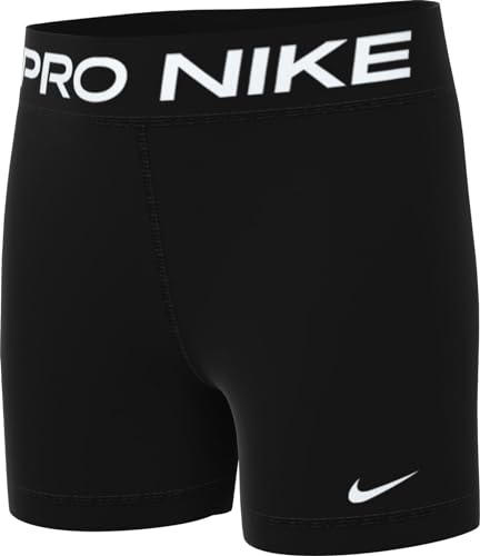 Nike Girls G Np Df 5 in Short T-Shirt, Black/White, M UK