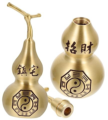 HAWILLOSCH 2piezas Adorno Artesanal Calabazas Decorativas De Mano De Fina para Decoración De Hogar