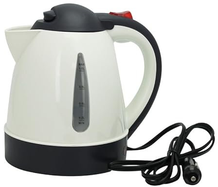 TRIGANO Bouilloire 1L 12V Allume-Cigare – Camping, Fourgon et Caravaning