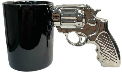 Generico Tazze d'acqua uniche, tazza da caffè in ceramica | Boccali da birra creativi,Tazza da caffè con impugnatura comoda per caffè caldo, vino, whisky, gelato, birra, cocktail