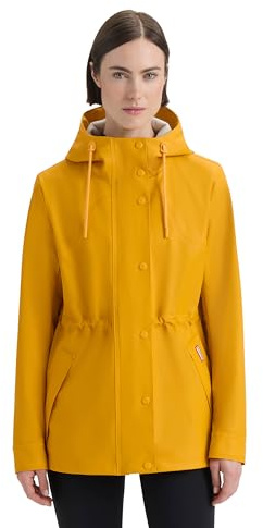 Abbey Short Rubberized RAIN Jacket,Yellow,M