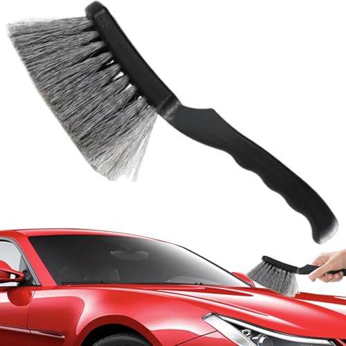 Cepillo para neumáticos, escobilla para llantas y ruedas – Cerdas largas anti arañazos juego lavado llantas coche camión moto